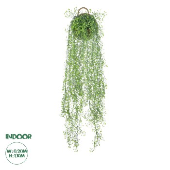 GloboStar® Artificial Garden GOLDEN BELL WILLOW 1 HANGING PLANT 20630 Κρεμαστό Τεχνητό Διακοσμητικό Φυτό Ιτίας  Y110cm GloboStar® Artificial Garden GOLDEN BELL WILLOW 1 HANGING PLANT 20630 Κρεμαστό Τεχνητό Διακοσμητικό Φυτό Ιτίας  Y110cm