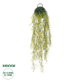 GloboStar® Artificial Garden GOLDEN BELL WILLOW 4 HANGING PLANT 20632 Κρεμαστό Τεχνητό Διακοσμητικό Φυτό Ιτίας  Y110cm GloboStar® Artificial Garden GOLDEN BELL WILLOW 4 HANGING PLANT 20632 Κρεμαστό Τεχνητό Διακοσμητικό Φυτό Ιτίας  Y110cm