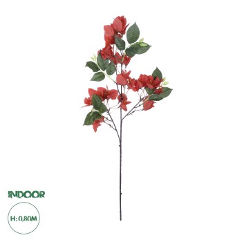 GloboStar® Artificial Garden BOUGAUVILLEA BRANCH 20645 Τεχνητό Διακοσμητικό Κλαδί Μπουκανβίλιας Κόκκινο Κεραμιδί Y80cm GloboStar® Artificial Garden BOUGAUVILLEA BRANCH 20645 Τεχνητό Διακοσμητικό Κλαδί Μπουκανβίλιας Κόκκινο Κεραμιδί Y80cm