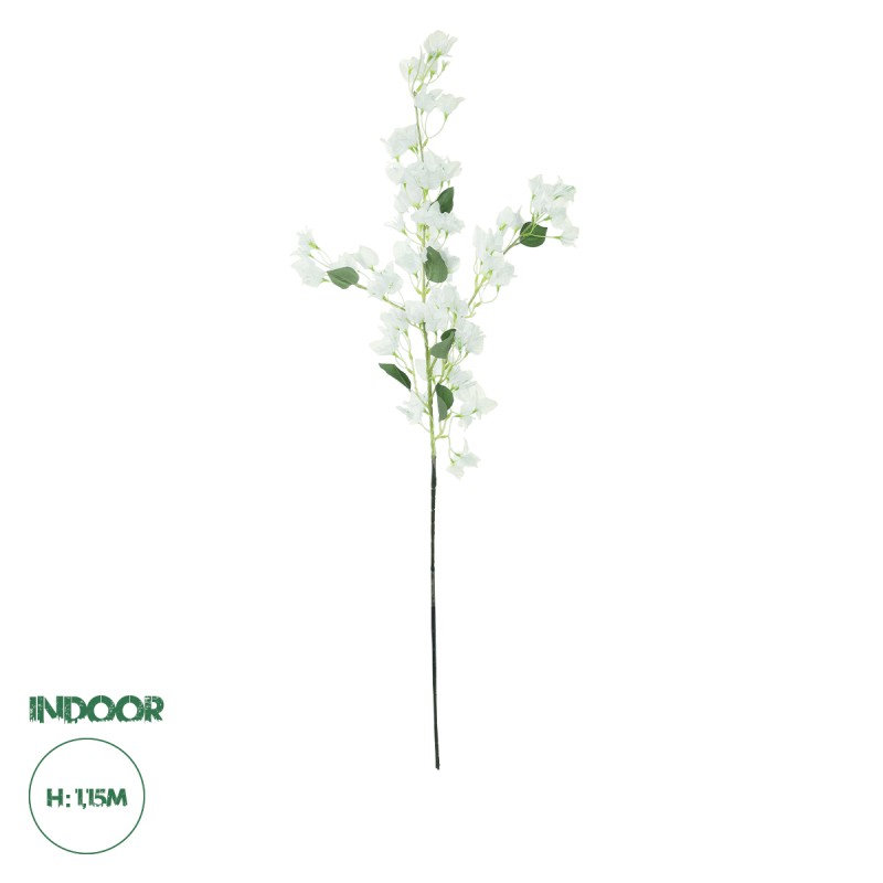 GloboStar® Artificial Garden BOUGAUVILLEA BRANCH 20651 Τεχνητό Διακοσμητικό Κλαδί Μπουκανβίλιας Λευκή Y115cm GloboStar® Artificial Garden BOUGAUVILLEA BRANCH 20651 Τεχνητό Διακοσμητικό Κλαδί Μπουκανβίλιας Λευκή Y115cm