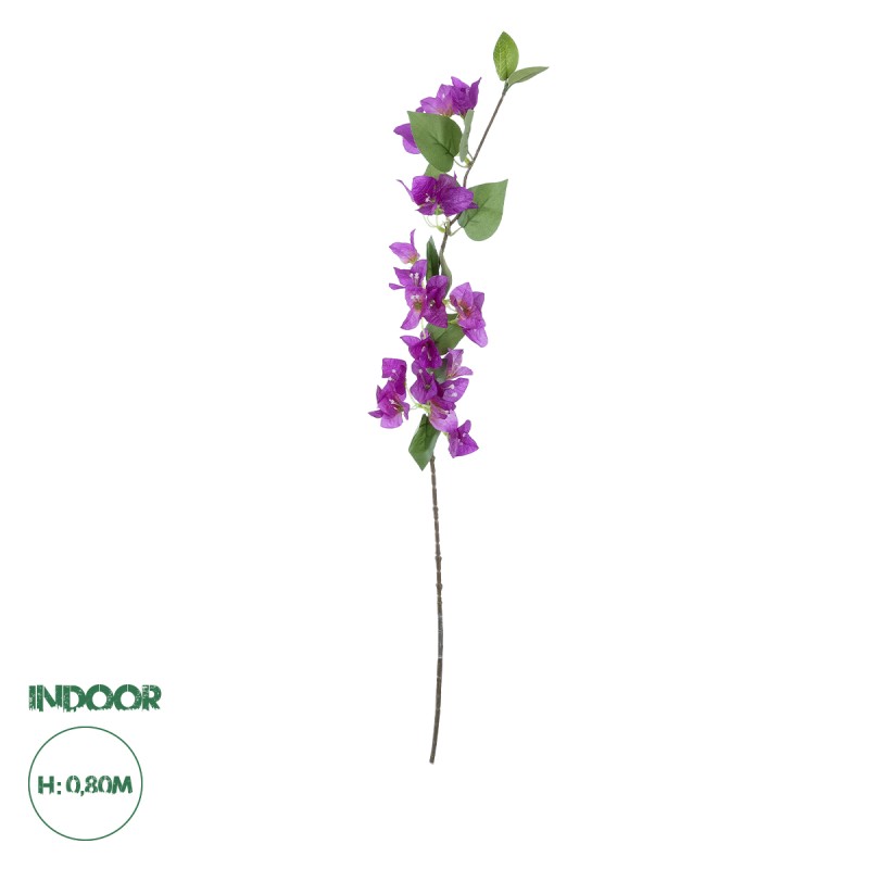 GloboStar® Artificial Garden BOUGAUVILLEA BRANCH 20654 Τεχνητό Διακοσμητικό Κλαδί Μπουκανβίλιας Μωβ Y80cm GloboStar® Artificial Garden BOUGAUVILLEA BRANCH 20654 Τεχνητό Διακοσμητικό Κλαδί Μπουκανβίλιας Μωβ Y80cm
