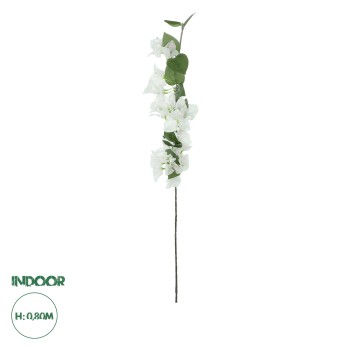 GloboStar® Artificial Garden BOUGAUVILLEA BRANCH 20657 Τεχνητό Διακοσμητικό Κλαδί Μπουκανβίλιας Λευκή Y80cm GloboStar® Artificial Garden BOUGAUVILLEA BRANCH 20657 Τεχνητό Διακοσμητικό Κλαδί Μπουκανβίλιας Λευκή Y80cm