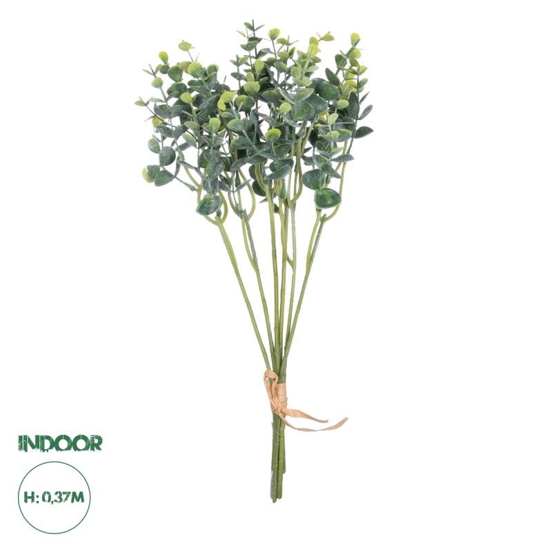GloboStar® Artificial Garden EUCALYPTYS BRANCH  20775 Τεχνητό Διακοσμητικό Κλαδί Ευκαλύπτου Y37cm GloboStar® Artificial Garden EUCALYPTYS BRANCH  20775 Τεχνητό Διακοσμητικό Κλαδί Ευκαλύπτου Y37cm