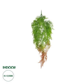 GloboStar® Artificial Garden HANGING FERN 20805 Τεχνητό Διακοσμητικό Κρεμαστό Φυτό Φτέρη Μ40 x Π20 x Υ88cm GloboStar® Artificial Garden HANGING FERN 20805 Τεχνητό Διακοσμητικό Κρεμαστό Φυτό Φτέρη Μ40 x Π20 x Υ88cm