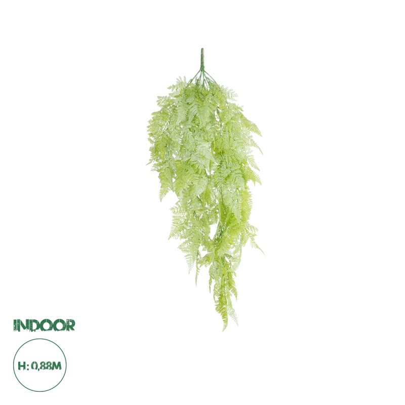 GloboStar® Artificial Garden HANGING FERN 20806 Τεχνητό Διακοσμητικό Κρεμαστό Φυτό Φτέρη Μ40 x Π20 x Υ88cm GloboStar® Artificial Garden HANGING FERN 20806 Τεχνητό Διακοσμητικό Κρεμαστό Φυτό Φτέρη Μ40 x Π20 x Υ88cm