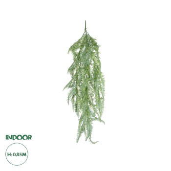 GloboStar® Artificial Garden HANGING FERN BRANCH  20835 Τεχνητό Διακοσμητικό Κρεμαστό κλαδί Φτέρης Μ30 x Π8 x Υ87cm GloboStar® Artificial Garden HANGING FERN BRANCH  20835 Τεχνητό Διακοσμητικό Κρεμαστό κλαδί Φτέρης Μ30 x Π8 x Υ87cm