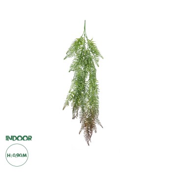 GloboStar® Artificial Garden HANGING FERN 20862 Τεχνητό Διακοσμητικό Κρεμαστό Φυτό Φτέρη Μ28 x Π15 x Υ90cm GloboStar® Artificial Garden HANGING FERN 20862 Τεχνητό Διακοσμητικό Κρεμαστό Φυτό Φτέρη Μ28 x Π15 x Υ90cm