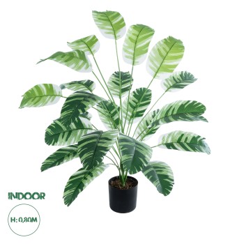 GloboStar® Artificial Garden BANANA ZEBRA PLANT 20918 - Διακοσμητικό Φυτό Μπανανιά Ζέβρα Φ83 x Υ80cm GloboStar® Artificial Garden BANANA ZEBRA PLANT 20918 - Διακοσμητικό Φυτό Μπανανιά Ζέβρα Φ83 x Υ80cm