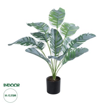 GloboStar® Artificial Garden BANANA PLANT ZEBRA 20930 - Διακοσμητικό Φυτό Μπανανιά Ζέβρα Φ70 x Υ55cm GloboStar® Artificial Garden BANANA PLANT ZEBRA 20930 - Διακοσμητικό Φυτό Μπανανιά Ζέβρα Φ70 x Υ55cm