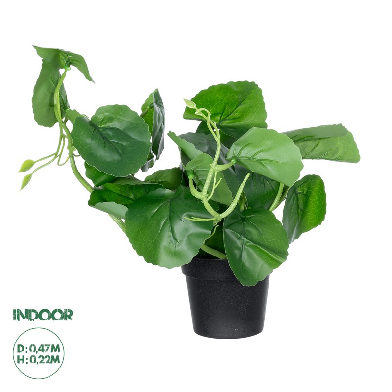 GloboStar® Artificial Garden BELL PLANT 20957 Διακοσμητικό Φυτό Σεφλέρα Φ47 x Υ22cm GloboStar® Artificial Garden BELL PLANT 20957 Διακοσμητικό Φυτό Σεφλέρα Φ47 x Υ22cm