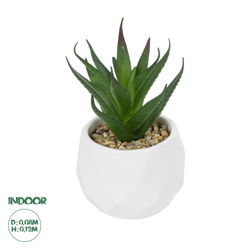 GloboStar® Artificial Garden SUCCULENT ALOE POTTED PLANT 20993 Διακοσμητικό Φυτό Αλόη Φ8 x Υ12cm GloboStar® Artificial Garden SUCCULENT ALOE POTTED PLANT 20993 Διακοσμητικό Φυτό Αλόη Φ8 x Υ12cm
