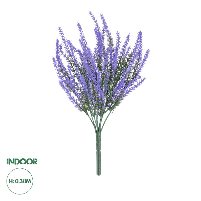 GloboStar® Artificial Garden  LAVENDER BRANCH 21062 Διακοσμητικό Κλαδί Λεβάντας σετ 2 τεμάχια Φ15 x Υ30cm GloboStar® Artificial Garden  LAVENDER BRANCH 21062 Διακοσμητικό Κλαδί Λεβάντας σετ 2 τεμάχια Φ15 x Υ30cm