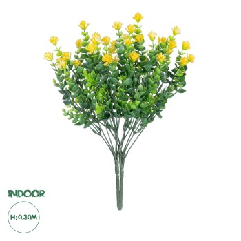 GloboStar® Artificial Garden  BUTTERCUP BRANCH 21063 Διακοσμητικό Κλαδί Ρανούγκουλο σετ 2 τεμάχια Φ20 x Υ30cm GloboStar® Artificial Garden  BUTTERCUP BRANCH 21063 Διακοσμητικό Κλαδί Ρανούγκουλο σετ 2 τεμάχια Φ20 x Υ30cm