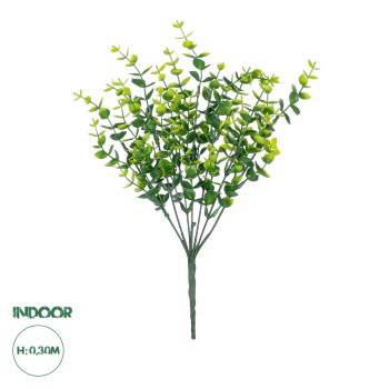 GloboStar® Artificial Garden  EUCALYPTUS BRANCH 21065 Διακοσμητικό Κλαδί Ευκάλυπτος Φ17 x Υ30cm GloboStar® Artificial Garden  EUCALYPTUS BRANCH 21065 Διακοσμητικό Κλαδί Ευκάλυπτος Φ17 x Υ30cm