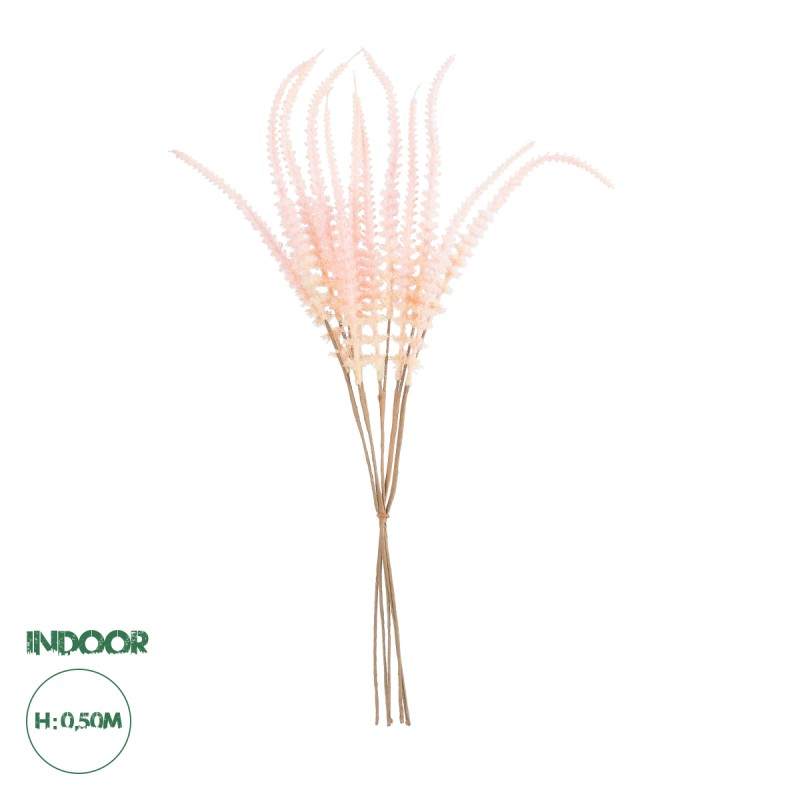 GloboStar® Artificial Garden PINK SAGE BOUQUET 21091 Τεχνητό Διακοσμητικό Μπουκέτο Στάχι Y50cm Ροζ GloboStar® Artificial Garden PINK SAGE BOUQUET 21091 Τεχνητό Διακοσμητικό Μπουκέτο Στάχι Y50cm Ροζ