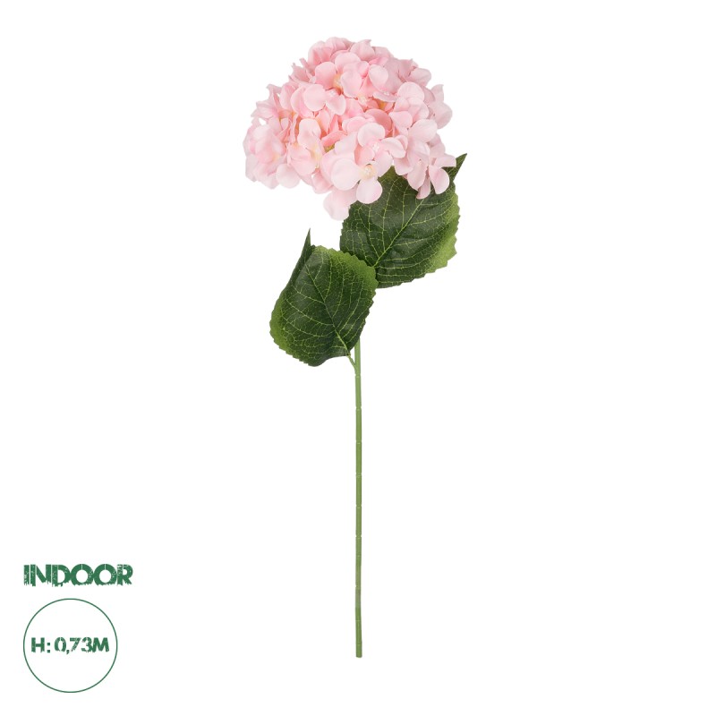 GloboStar® Artificial Garden PINK HYDRANGEA BRANCH 21143 Τεχνητό Διακοσμητικό Κλαδί Ροζ Ορτανσία Y73cm GloboStar® Artificial Garden PINK HYDRANGEA BRANCH 21143 Τεχνητό Διακοσμητικό Κλαδί Ροζ Ορτανσία Y73cm