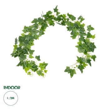 GloboStar® Artificial Garden ENGLISH IVY GARLAND 21146 Τεχνητή Διακοσμητική Αγγλική Γυρλάντα  Φ20 x Υ200cm Σετ 2 τεμαχίων GloboStar® Artificial Garden ENGLISH IVY GARLAND 21146 Τεχνητή Διακοσμητική Αγγλική Γυρλάντα  Φ20 x Υ200cm Σετ 2 τεμαχίων