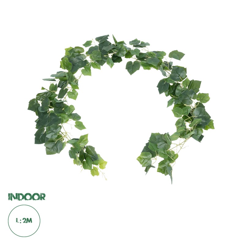 GloboStar® Artificial Garden BALTIC IVY GARLAND 21147 Τεχνητή Διακοσμητική Γυρλάντα Βαλτικής Φ20 x Υ200cm Σετ 2 τεμαχίων GloboStar® Artificial Garden BALTIC IVY GARLAND 21147 Τεχνητή Διακοσμητική Γυρλάντα Βαλτικής Φ20 x Υ200cm Σετ 2 τεμαχίων