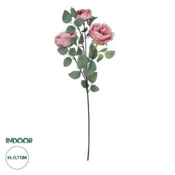 GloboStar® Artificial Garden HOT PINK CLIMBING ROSE BRANCH 21185 Τεχνητό Διακοσμητικό Κλαδί Τριαντάφυλλο Έντονο Ροζ Y70cm GloboStar® Artificial Garden HOT PINK CLIMBING ROSE BRANCH 21185 Τεχνητό Διακοσμητικό Κλαδί Τριαντάφυλλο Έντονο Ροζ Y70cm