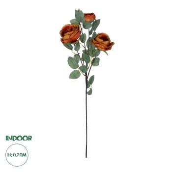 GloboStar® Artificial Garden CORAL RED CLIMBING ROSE BRANCH 21187 Τεχνητό Διακοσμητικό Κλαδί Τριαντάφυλλο Κοραλί Y70cm GloboStar® Artificial Garden CORAL RED CLIMBING ROSE BRANCH 21187 Τεχνητό Διακοσμητικό Κλαδί Τριαντάφυλλο Κοραλί Y70cm