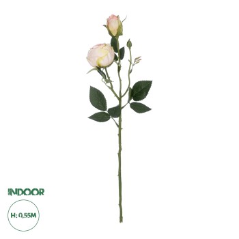 GloboStar® Artificial Garden CHAMPAGNE DAMASK CLIMBING ROSE BRANCH 21198 Τεχνητό Διακοσμητικό Κλαδί Τριαντάφυλλο Σαμπανιζέ Y55cm GloboStar® Artificial Garden CHAMPAGNE DAMASK CLIMBING ROSE BRANCH 21198 Τεχνητό Διακοσμητικό Κλαδί Τριαντάφυλλο Σαμπανιζέ Y55cm