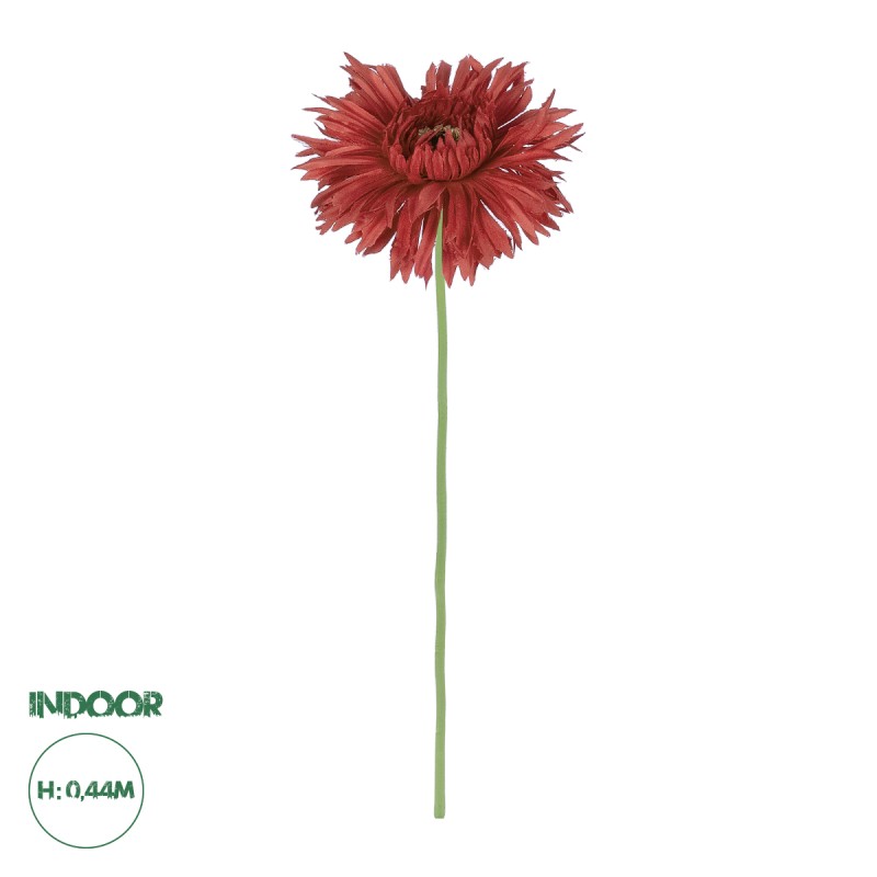 GloboStar® Artificial Garden RED GERBERA BRANCH 21207 Τεχνητό Διακοσμητικό Κλαδί Ζέρμπερας Κόκκινο Y44cm GloboStar® Artificial Garden RED GERBERA BRANCH 21207 Τεχνητό Διακοσμητικό Κλαδί Ζέρμπερας Κόκκινο Y44cm