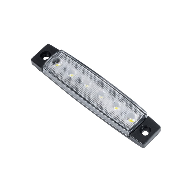 GloboStar® 79900 Πλευρικά Φώτα Όγκου Φορτηγών LED 6 SMD 2835 DC 10-30V Πλαστικό PVC Αδιάβροχο IP66 Ψυχρό Λευκό 6000K GloboStar® 79900 Πλευρικά Φώτα Όγκου Φορτηγών LED 6 SMD 2835 DC 10-30V Πλαστικό PVC Αδιάβροχο IP66 Ψυχρό Λευκό 6000K