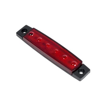 GloboStar® 79901 Πλευρικά Φώτα Όγκου Φορτηγών LED 6 SMD 2835 DC 10-30V Πλαστικό PVC Αδιάβροχο IP66 Κόκκινο GloboStar® 79901 Πλευρικά Φώτα Όγκου Φορτηγών LED 6 SMD 2835 DC 10-30V Πλαστικό PVC Αδιάβροχο IP66 Κόκκινο
