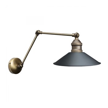 GLOBOSTAR® HAWK 204-0114 Μοντέρνο Φωτιστικό Τοίχου - Απλίκα με Ντουί 1 x E27 AC 220-240V IP20 - Μαύρο & Μπρούτζινο - Μ23 x Π23 x Υ27cm GLOBOSTAR® HAWK 204-0114 Μοντέρνο Φωτιστικό Τοίχου - Απλίκα με Ντουί 1 x E27 AC 220-240V IP20 - Μαύρο & Μπρούτζινο - Μ23 x Π23 x Υ27cm