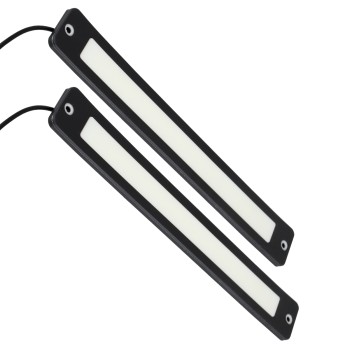 GloboStar® 81722 Σετ 2 Μπάρες DRL LED CREE COB 24W 3600lm 120° DC 12V Αδιάβροχες IP65 Ψυχρό Λευκό 6000K GloboStar® 81722 Σετ 2 Μπάρες DRL LED CREE COB 24W 3600lm 120° DC 12V Αδιάβροχες IP65 Ψυχρό Λευκό 6000K