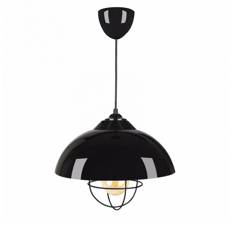 GLOBOSTAR® INDUSTRY 204-0110 Μοντέρνο Κρεμαστό Φωτιστικό Οροφής με Ντουί 1 x E27 AC 220-240V IP20 - Μαύρο - Μ30 x Π30 x Υ25cm GLOBOSTAR® INDUSTRY 204-0110 Μοντέρνο Κρεμαστό Φωτιστικό Οροφής με Ντουί 1 x E27 AC 220-240V IP20 - Μαύρο - Μ30 x Π30 x Υ25cm