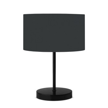 GloboStar® LARA 204-0076 Μοντέρνο Eπιτραπέζιο Φωτιστικό Πορτατίφ Μονόφωτο 1 x E27 IP20 Μαύρο Μέταλλο με Μαύρο Ύφασμα - Μ24 x Π24 x Υ35cm GloboStar® LARA 204-0076 Μοντέρνο Eπιτραπέζιο Φωτιστικό Πορτατίφ Μονόφωτο 1 x E27 IP20 Μαύρο Μέταλλο με Μαύρο Ύφασμα - Μ24 x Π24 x Υ35cm