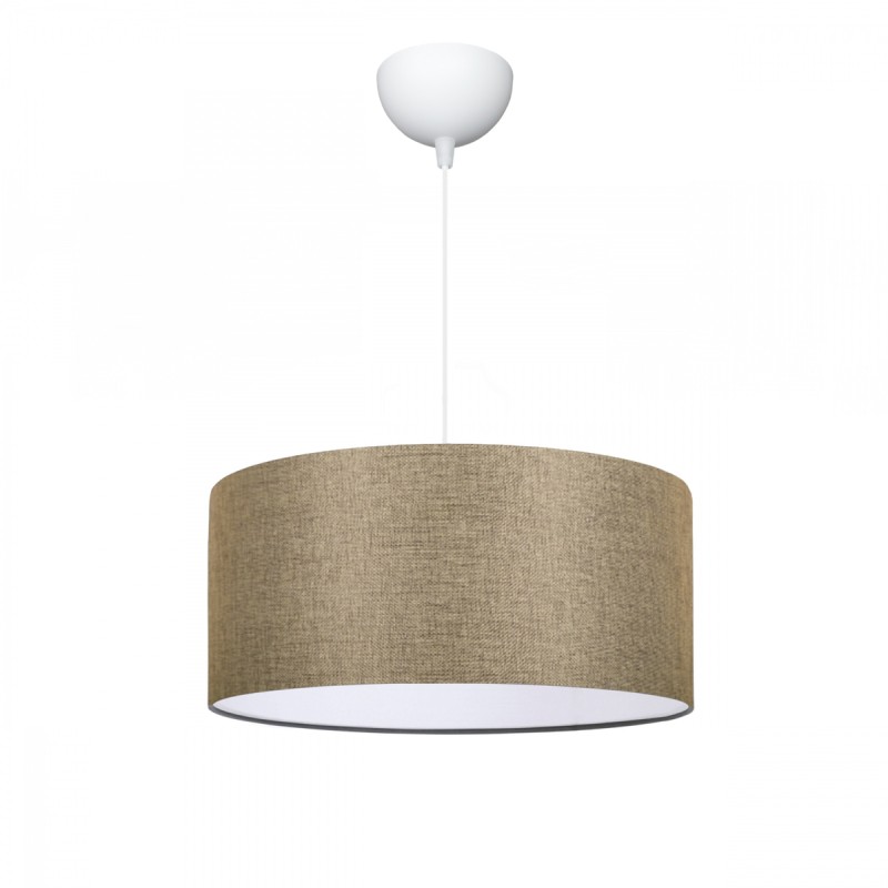 GLOBOSTAR® LOFTY 204-0090 Μοντέρνο Κρεμαστό Φωτιστικό Οροφής με Ντουί 1 x E27 AC 220-240V IP20 - Μπεζ - Μ38 x Π38 x Υ26cm GLOBOSTAR® LOFTY 204-0090 Μοντέρνο Κρεμαστό Φωτιστικό Οροφής με Ντουί 1 x E27 AC 220-240V IP20 - Μπεζ - Μ38 x Π38 x Υ26cm