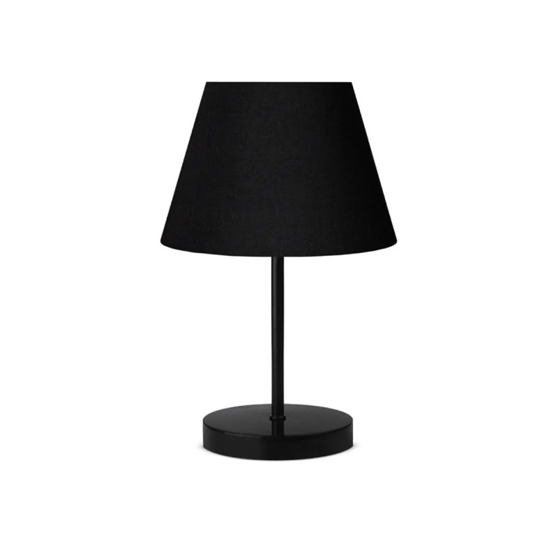 GloboStar® LARA 204-0074 Μοντέρνο Eπιτραπέζιο Φωτιστικό Πορτατίφ Μονόφωτο 1 x E27 IP20 Μαύρο Αλουμίνιο με Μαύρο Ύφασμα - Μ22 x Π22 x Υ36cm GloboStar® LARA 204-0074 Μοντέρνο Eπιτραπέζιο Φωτιστικό Πορτατίφ Μονόφωτο 1 x E27 IP20 Μαύρο Αλουμίνιο με Μαύρο Ύφασμα - Μ22 x Π22 x Υ36cm