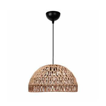 GLOBOSTAR® SAND 204-0167 Boho Κρεμαστό Φωτιστικό Οροφής με Ντουί 1 x E27 AC 220-240V IP20 - Μπεζ - Μ29 x Π29 x Υ16cm GLOBOSTAR® SAND 204-0167 Boho Κρεμαστό Φωτιστικό Οροφής με Ντουί 1 x E27 AC 220-240V IP20 - Μπεζ - Μ29 x Π29 x Υ16cm