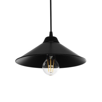 GLOBOSTAR® FONTE 203-0080 Μοντέρνο Κρεμαστό Φωτιστικό Οροφής με Ντουί 1 x E27 AC 220-240V IP20 - Μαύρο - Μ25.5 x Π25.5 x Υ10cm GLOBOSTAR® FONTE 203-0080 Μοντέρνο Κρεμαστό Φωτιστικό Οροφής με Ντουί 1 x E27 AC 220-240V IP20 - Μαύρο - Μ25.5 x Π25.5 x Υ10cm