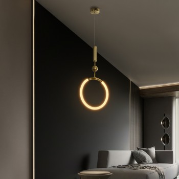 kelvo® GLOW 61678 Μοντέρνο Κρεμαστό Φωτιστικό Οροφής LED 18W 1800lm 360° AC 220-240V IP20 Ρυθμιζόμενο Λευκό CCT με On/Off 2700K/4500K/6000K - Lumileds SMD Chip - Χρυσό Πλατίνα & Λευκό Νήμα - Μ30 x Π6 x Υ60cm - 3 Χρόνια Εγγύηση kelvo® GLOW 61678 Μοντέρνο Κρεμαστό Φωτιστικό Οροφής LED 18W 1800lm 360° AC 220-240V IP20 Ρυθμιζόμενο Λευκό CCT με On/Off 2700K/4500K/6000K - Lumileds SMD Chip - Χρυσό Πλατίνα & Λευκό Νήμα - Μ30 x Π6 x Υ60cm - 3 Χρόνια Εγγύηση