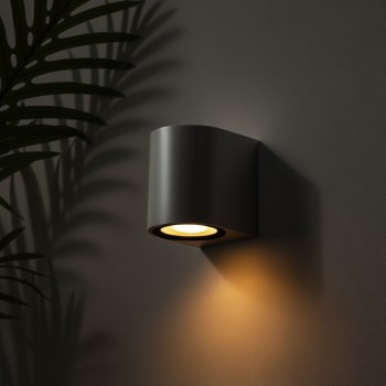 kelvo® MURANO KLV-101-0013 Φωτιστικό Τοίχου / Απλίκα για Λάμπα MR16 με Ντουί GU10 AC 220-240V Αδιάβροχο IP65 - Γκρι Ανθρακί Ματ - Μ8 x Π8 x Υ7cm kelvo® MURANO KLV-101-0013 Φωτιστικό Τοίχου / Απλίκα για Λάμπα MR16 με Ντουί GU10 AC 220-240V Αδιάβροχο IP65 - Γκρι Ανθρακί Ματ - Μ8 x Π8 x Υ7cm