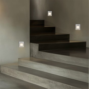 kelvo® STEPART KLV-101-0079 Μοντέρνο Χωνευτό Φωτιστικό Σκαλοπατιού - Διαδρόμου LED 3W 375lm 45° AC 220-240V Αδιάβροχο IP65 Θερμό Λευκό 2700K - Lumileds SMD Chip & TÜV SÜD Driver - Λευκό Ματ - Μ8.5 x Π5 x Υ8.5cm / Q6.72 x 6.72cm - 5 Χρόνια Εγγύηση kelvo® STEPART KLV-101-0079 Μοντέρνο Χωνευτό Φωτιστικό Σκαλοπατιού - Διαδρόμου LED 3W 375lm 45° AC 220-240V Αδιάβροχο IP65 Θερμό Λευκό 2700K - Lumileds SMD Chip & TÜV SÜD Driver - Λευκό Ματ - Μ8.5 x Π5 x Υ8.5cm / Q6.72 x 6.72cm - 5 Χρόνια Εγγύηση