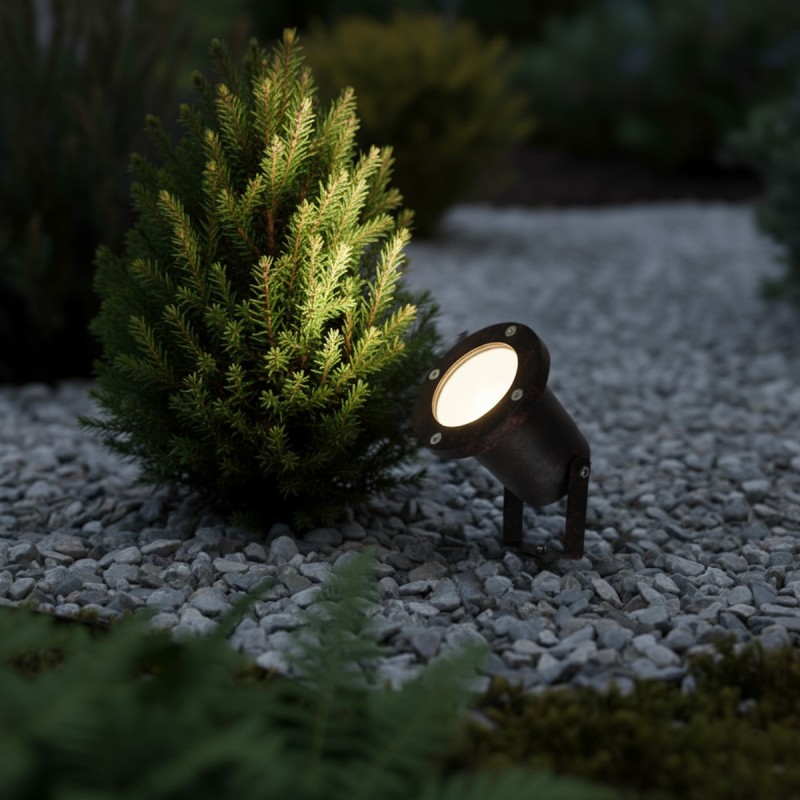 kelvo® GARDELINI KLV-101-0004 Φωτιστικό Σποτ Κήπου για Φυτά & Δέντρα με Καρφωτή Βάση για Λάμπα MR16 με Ντουί GU10 AC 220-240V Αδιάβροχο IP65 - Μπρονζέ Εφέ Σκουριάς Ματ - Μ10 x Π10 x Υ30cm kelvo® GARDELINI KLV-101-0004 Φωτιστικό Σποτ Κήπου για Φυτά & Δέντρα με Καρφωτή Βάση για Λάμπα MR16 με Ντουί GU10 AC 220-240V Αδιάβροχο IP65 - Μπρονζέ Εφέ Σκουριάς Ματ - Μ10 x Π10 x Υ30cm