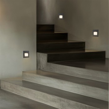 kelvo® STEPART KLV-101-0078 Μοντέρνο Χωνευτό Φωτιστικό Σκαλοπατιού - Διαδρόμου LED 3W 375lm 45° AC 220-240V Αδιάβροχο IP65 Θερμό Λευκό 2700K - Lumileds SMD Chip & TÜV SÜD Driver - Γκρι Ανθρακί Ματ - Μ8.5 x Π5 x Υ8.5cm / Q6.72 x 6.72cm - 5 Χρόνια Εγγύη kelvo® STEPART KLV-101-0078 Μοντέρνο Χωνευτό Φωτιστικό Σκαλοπατιού - Διαδρόμου LED 3W 375lm 45° AC 220-240V Αδιάβροχο IP65 Θερμό Λευκό 2700K - Lumileds SMD Chip & TÜV SÜD Driver - Γκρι Ανθρακί Ματ - Μ8.5 x Π5 x Υ8.5cm / Q6.72 x 6.72cm - 5 Χρόνια Εγγύη
