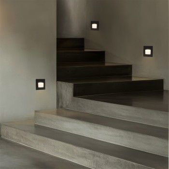 kelvo® STEPART KLV-101-0077 Μοντέρνο Χωνευτό Φωτιστικό Σκαλοπατιού - Διαδρόμου LED 3W 375lm 45° AC 220-240V Αδιάβροχο IP65 Θερμό Λευκό 2700K - Lumileds SMD Chip & TÜV SÜD Driver - Μαύρο Ματ - Μ8.5 x Π5 x Υ8.5cm / Q6.72 x 6.72cm - 5 Χρόνια Εγγύηση kelvo® STEPART KLV-101-0077 Μοντέρνο Χωνευτό Φωτιστικό Σκαλοπατιού - Διαδρόμου LED 3W 375lm 45° AC 220-240V Αδιάβροχο IP65 Θερμό Λευκό 2700K - Lumileds SMD Chip & TÜV SÜD Driver - Μαύρο Ματ - Μ8.5 x Π5 x Υ8.5cm / Q6.72 x 6.72cm - 5 Χρόνια Εγγύηση