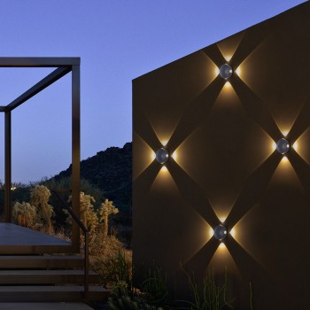 kelvo® ARKOS KLV-101-0108 Μοντέρνο Φωτιστικό Τοίχου - Απλίκα LED 8W 840lm 15° AC 220-240V Αδιάβροχο IP65 Θερμό Λευκό 2700K - CREE SMD Chip & TÜV SÜD Driver - Γκρι Ανθρακί Ματ - Μ13 x Π5.5 x Υ13cm - 5 Χρόνια Εγγύηση