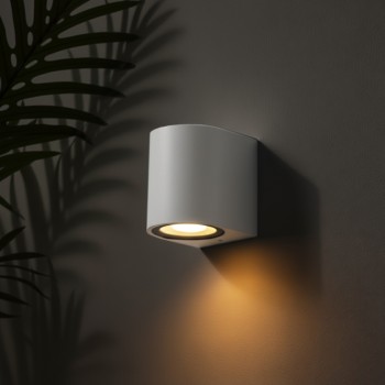 kelvo® MURANO KLV-101-0014 Φωτιστικό Τοίχου / Απλίκα για Λάμπα MR16 με Ντουί GU10 AC 220-240V Αδιάβροχο IP65 - Λευκό Ματ - Μ8 x Π8 x Υ7cm kelvo® MURANO KLV-101-0014 Φωτιστικό Τοίχου / Απλίκα για Λάμπα MR16 με Ντουί GU10 AC 220-240V Αδιάβροχο IP65 - Λευκό Ματ - Μ8 x Π8 x Υ7cm