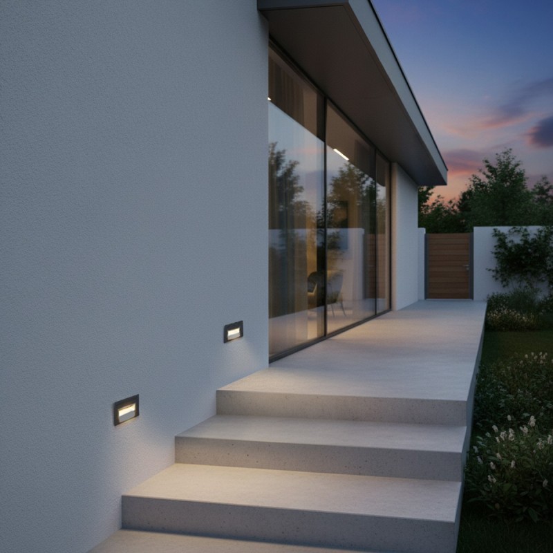 kelvo® STEPART KLV-101-0081 Μοντέρνο Χωνευτό Φωτιστικό Σκαλοπατιού - Διαδρόμου LED 3W 375lm 45° AC 220-240V Αδιάβροχο IP65 Θερμό Λευκό 2700K - Lumileds SMD Chip & TÜV SÜD Driver - Γκρι Ανθρακί Ματ - Μ10.5 x Π4.5 x Υ6cm / Q9.12 x 4.49cm - 5 Χρόνια Εγγύ kelvo® STEPART KLV-101-0081 Μοντέρνο Χωνευτό Φωτιστικό Σκαλοπατιού - Διαδρόμου LED 3W 375lm 45° AC 220-240V Αδιάβροχο IP65 Θερμό Λευκό 2700K - Lumileds SMD Chip & TÜV SÜD Driver - Γκρι Ανθρακί Ματ - Μ10.5 x Π4.5 x Υ6cm / Q9.12 x 4.49cm - 5 Χρόνια Εγγύ