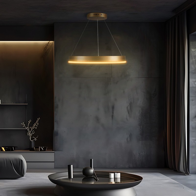 kelvo® VENOM KLV-101-0189 Κρεμαστό Φωτιστικό Οροφής LED 45W 4500lm 120° AC 220-240V IP20 Ρυθμιζόμενο Λευκό CCT με Χειριστήριο από 2700K έως 6000K Dimmable - Lumileds SMD Chip - Χρυσό Πλατίνα - Μ60 x Π60 x Υ6.5cm - 3 Χρόνια Εγγύηση kelvo® VENOM KLV-101-0189 Κρεμαστό Φωτιστικό Οροφής LED 45W 4500lm 120° AC 220-240V IP20 Ρυθμιζόμενο Λευκό CCT με Χειριστήριο από 2700K έως 6000K Dimmable - Lumileds SMD Chip - Χρυσό Πλατίνα - Μ60 x Π60 x Υ6.5cm - 3 Χρόνια Εγγύηση