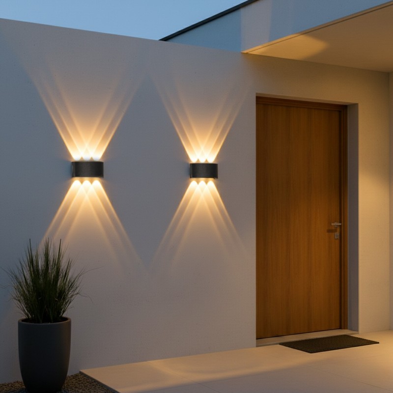 kelvo® SIXOAD KLV-101-0006 Φωτιστικό Τοίχου / Απλίκα LED 18W 1800lm 30° AC 220-240V Αδιάβροχο IP65 Θερμό Λευκό 2700K - CREE XPE Chip & TÜV SÜD Driver - Μαύρο Ματ - Μ17 x Π4 x Υ8cm - 5 Χρόνια Εγγύηση kelvo® SIXOAD KLV-101-0006 Φωτιστικό Τοίχου / Απλίκα LED 18W 1800lm 30° AC 220-240V Αδιάβροχο IP65 Θερμό Λευκό 2700K - CREE XPE Chip & TÜV SÜD Driver - Μαύρο Ματ - Μ17 x Π4 x Υ8cm - 5 Χρόνια Εγγύηση