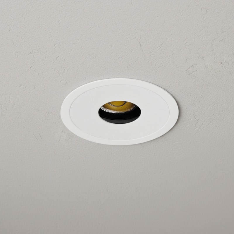 kelvo® PINADO KLV-101-0129 Χωνευτό Φωτιστικό Downlight Σποτ LED 7W 875lm 15° AC 220-240V IP20 Φυσικό Λευκό 4500K - Bridgelux COB Chip & TÜV SÜD Driver - Λευκό Ματ - Μ8.3 x Π8.3 x Υ8.2cm / Q7.3cm - 5 Χρόνια Εγγύηση