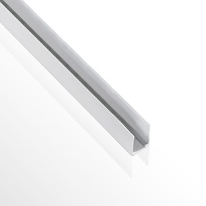 kelvo® NEONPRO KLV-101-0067 Βάση Στήριξης για Neon Flex - Λευκό Ματ - Μ300 x Π0.8 x Υ1.3cm - Πακέτο 5 Τεμαχίων