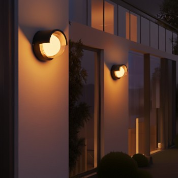 kelvo® NEXA KLV-101-0251 Φωτιστικό Τοίχου / Απλίκα LED 6W 480lm 180° AC 220-240V Αδιάβροχο IP65 Ultra Θερμό Λευκό 1800K - Sanan SMD Chip & TÜV SÜD Driver - Μαύρο Ματ - Μ11 x Π9 x Υ11cm - 5 Χρόνια Εγγύηση kelvo® NEXA KLV-101-0251 Φωτιστικό Τοίχου / Απλίκα LED 6W 480lm 180° AC 220-240V Αδιάβροχο IP65 Ultra Θερμό Λευκό 1800K - Sanan SMD Chip & TÜV SÜD Driver - Μαύρο Ματ - Μ11 x Π9 x Υ11cm - 5 Χρόνια Εγγύηση